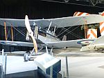 Biplane in museum