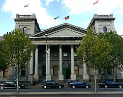 Melbourne Trades Hall building