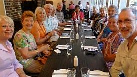 Members at lunch