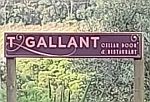 TGallant welcome sign